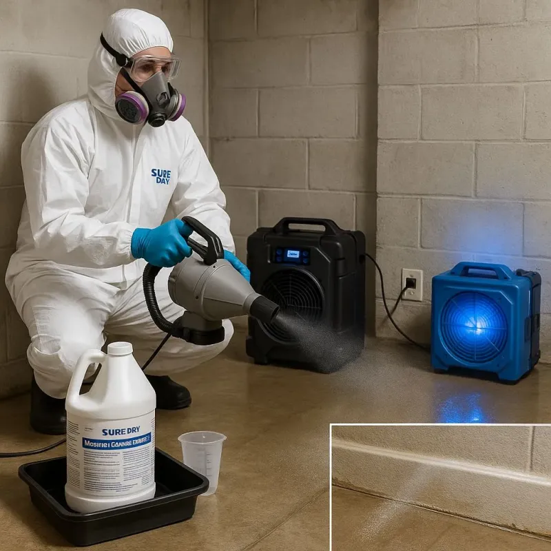 Sanitization and Odor Removal process in Highland Mills, NY
