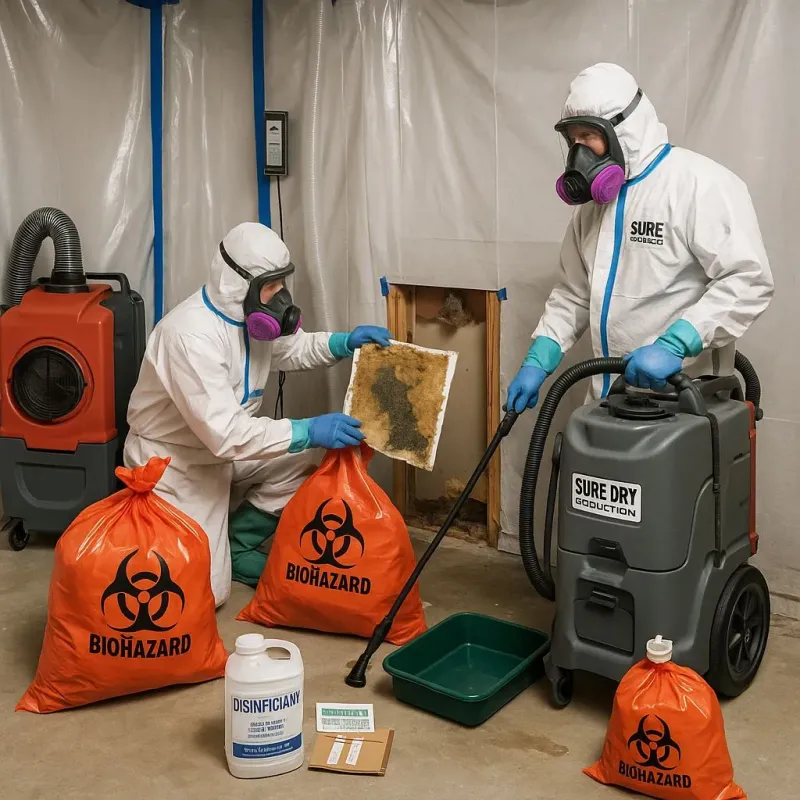 Contaminated Water Handling Protocols process in Highland Mills, NY
